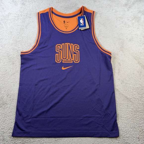 Nike Other - Nike Phoenix Suns Tank Top Mens Large Courtside Split DNA Performance Jersey